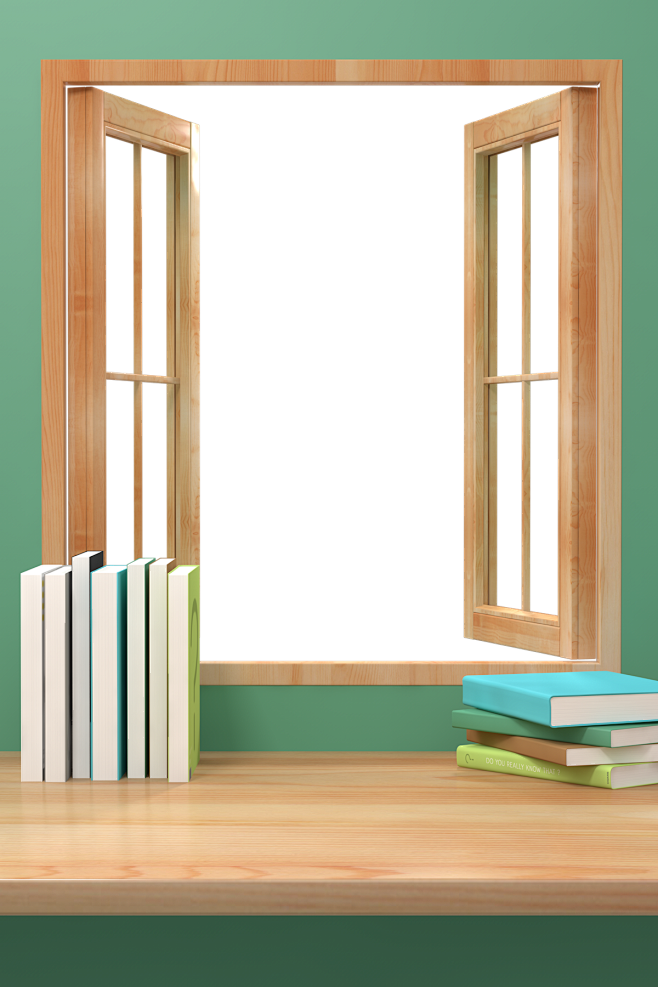 书本 窗户 开学