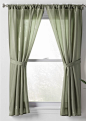 Wayfair Basics Sheer Rod Pocket Curtain Panels