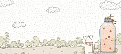 手绘,狗狗,许愿瓶,森林,童装,海报banner,卡通,童趣图库,png图片,网,图片素材,背景素材,3636815@飞天胖虎