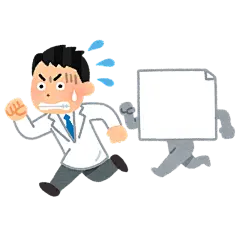 疲惫的 繁忙的 医生 护士 大夫  医疗健康 看病 看医生 医院  卡通 插画 免扣 素材 手绘 png2911