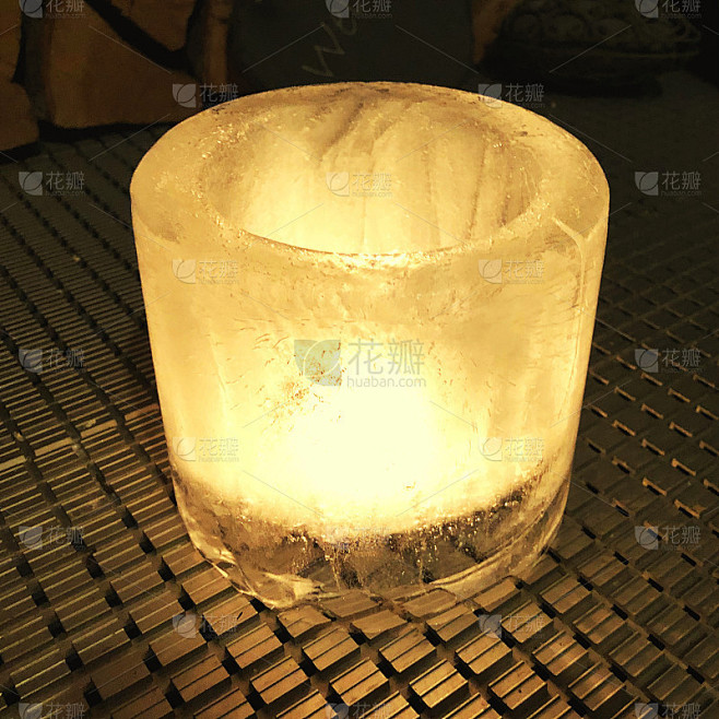 冬天的冰灯