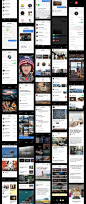 MAX 2.0 iOS UI Kit : Huge pack of 100+ high quality iOS screens in seven categories that can help you to create your own app design or prototype for startup. Each screen is fully customizable and easy to use.