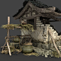 Chinese Broken house 3d model - CGStudio