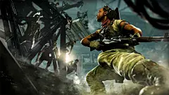《僵尸部队4:死亡战争-Zombie Army 4:Dead War》黑人 军人 枪 4K高清壁纸高端桌面精选 3840x2160