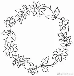 花环，花边，手账可用 ​​​​