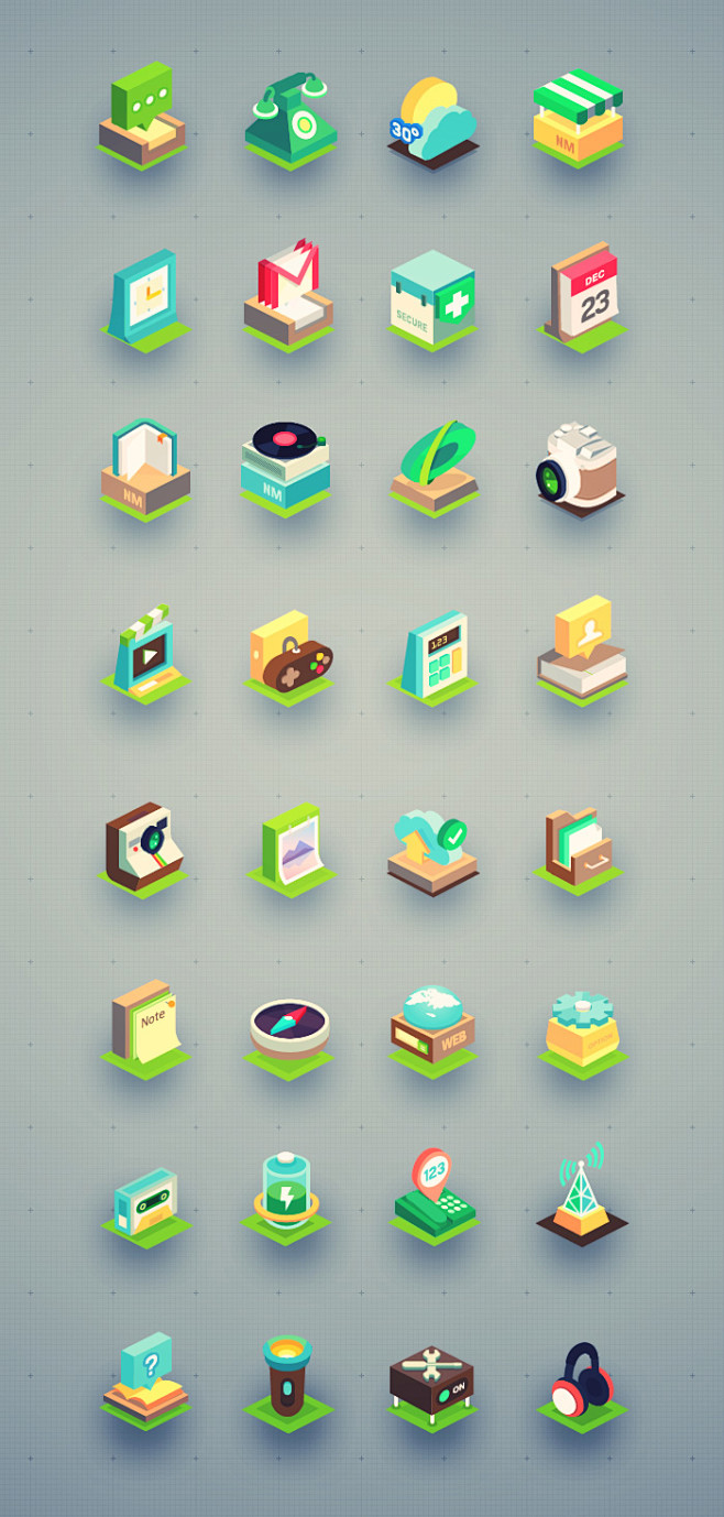 Beautiful Isometric ...