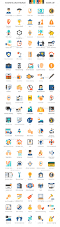 Business and FIinance Colorful Icons - Business Icons