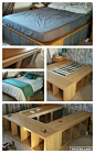IKEA hack double bed  Visita colchonesbaratos.net para tener toda la información sobre los colchones: 