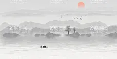 手绘山水意境山水写意山水水墨画空灵  - 源文件下载【酷图网】水墨山水,山水风景,山水画,手绘山水,意境山水,写意山水,意境,禅意,水墨画,诗意,国画,中国风,山水摄影,唯美,大片,空灵,现代简约,背景,背景墙,新中式,新中式山水,玄关,山水背景,山水风光,自然山水,渔船,山,山脉,远山,风光,极简,雾,设计,PSD分层素材,PSD