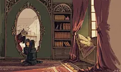 画师：禅之助
『かがみの孤城』 [1]