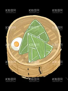粽子和咸鸭蛋  - 源文件下载【酷图网】插画设计,美食插画,包装插画,包装设计,食材插画,海报插画,扁平风插画,矢量插画,设计,广告设计