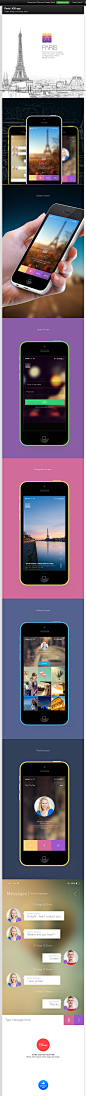 Paris | iOS app on Behance