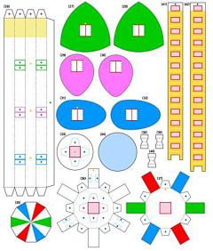 9号基地采集到纸模