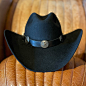 This contains an image of: Black Short Sly Hat - 7 (56)