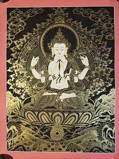 满愿|唐卡采集到[Gallery^Nepal]黑金