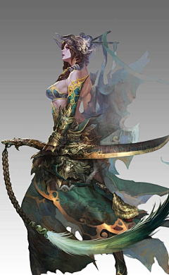 破碎黎明采集到A独立厚涂人物绘画3