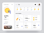 Weather App by Awsmd on Dribbble