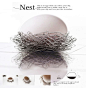 Paper Clip Egg: A magnetic egg that collects your paper clips in the form of a nest. Great design!
