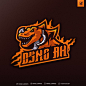LOGO-插画logo-英文logo-个性logo-动物logo-龙logo