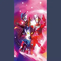 超人赛罗奥特曼竖版墙贴画自粘贴纸海报儿童房卡通动漫装饰画壁纸-淘宝网