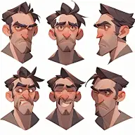 人体，脸，表情