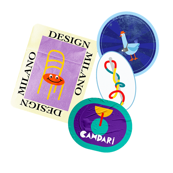 MILANO STICKERS : st...