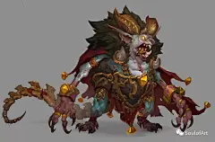 锤爆这风格，没想到这系列还能这么玩 -《暗黑血统：创世纪》角色设计分享