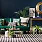 44 Elegant Green Living Room Design Ideas - Decorating a living room shouldn't be too extravagant and expensive. If you are in a tight budget, you can always do it yourself instead of hiring an ...