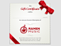 Ramen gift certificates
