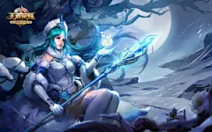 王昭君-冰雪之华,王者荣耀桌面壁纸