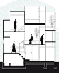 【创意建筑设计剖立面分析图集下载】竞赛毕业设计文本方案设计分析图/ps拼贴效果