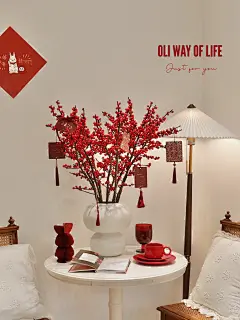 年宵花｜挂件新年氛围感只差一挂饰的距离