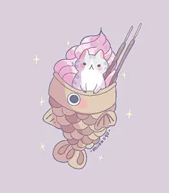 豹纹猫插画_百度图片搜索