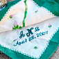 Monogrammed Wedding Handkerchief