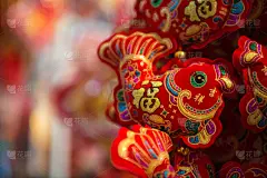 传统,春节,贺卡,灯笼,桌位,狗,货亭,鱼类,幸福,新年