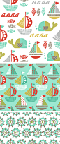 wendy kendall designs – freelance surface pattern designer » set sail