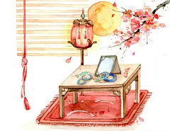 原创作品：古风物件
猫耳菲菲