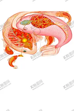 锦鲤 【酷图网】卡通鱼,年年有鱼,年年有余,锦鲤,新年锦鲤,新年卡通锦鲤,喜庆,节日,春节,年画,起舞,庆祝,恭喜发财,招财,节日元素,节日素材,春节素材新年,鱼