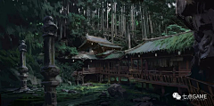 才才儿采集到原画场景