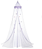 Magical Purple Bed Canopy bed-accessories