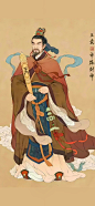 原图壁纸：九路财神，各显神通-今日头条