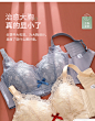 内衣聚拢收副乳防下垂胸罩大胸显小缩胸薄款文胸女士2021新款正品-tmall.com天猫
