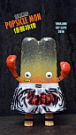 Thai Boxing PoPsicle Mon TTE Edition By 16M Design : Thailand you are in for a sweet treat! The guys at 16M have returned to Thailand Toy Expo! Last year is where we first saw PoPsicle Mon in person and this year after a great first year they are back wit