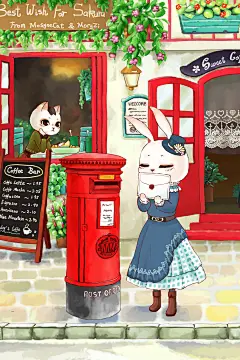 茉莉和莫西之写给远方闺蜜的信 | LOFTER ART