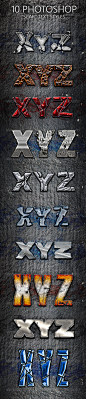 10 Scar Text Styles