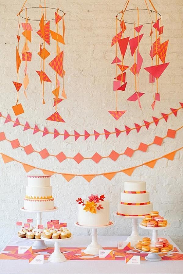 推荐6款可以自己DIY的婚礼甜品台布置-...