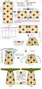 齐胸襦裙制作图_汉服齐胸襦裙裁剪图_齐胸襦裙尺寸图