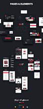 The Spectre + Free Icon Set : Agency Business Template