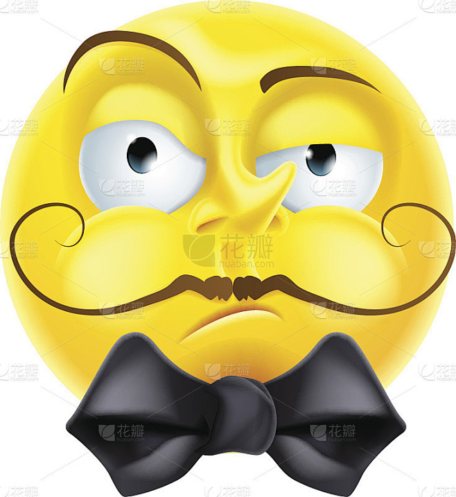 傲慢的Emoji表情符号素材-花瓣网