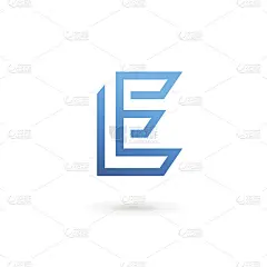 字母E图标